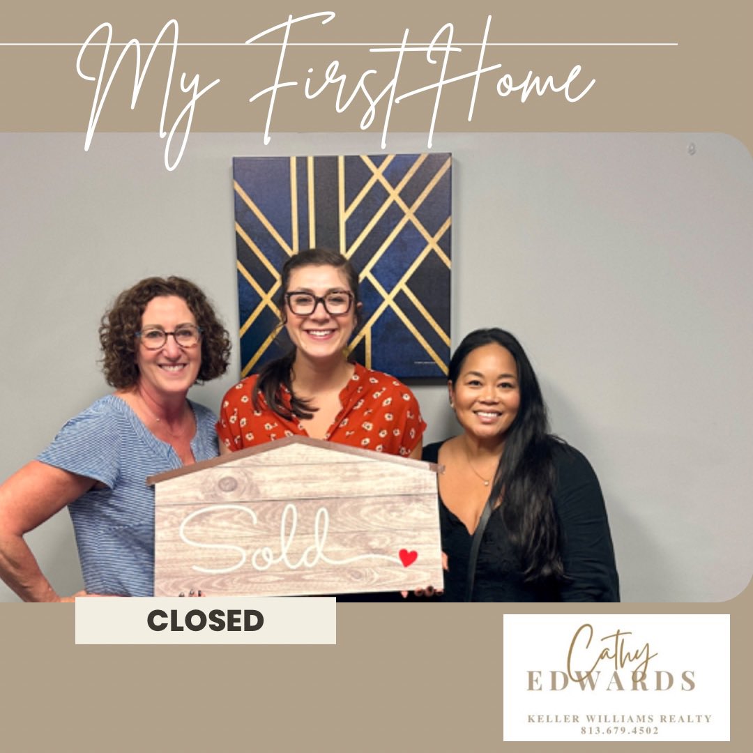 Cathy_Edwards_'s tweet photo. 🏠 CLOSED

Lessons learned from this closing!!
1. Hire the RIGHT agent to list your house the first time! {Me!!}
2. Is my agent going to be present for all appointments?{Me!!}
3. Is your agent going to be your biggest advocate?? {Me!!}
#tampa #realestate #sold #buyersagent #kw https://t.co/1tCp2uXu4O