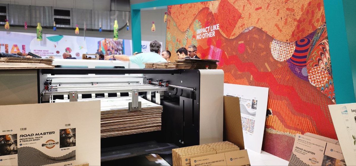 KonicaMinoltaGB's tweet photo. Visit Konica Minolta, Hall 8, Booth C21/C22 at LabelExpo and discover a new realm of sophistication and creativity utilising the art of embellishment to create a realm of depth, texture that you can see and touch.
#labelexpo #labelprint #LabelexpoEurope2023 #labelpress https://t.co/OLnQsrma5q