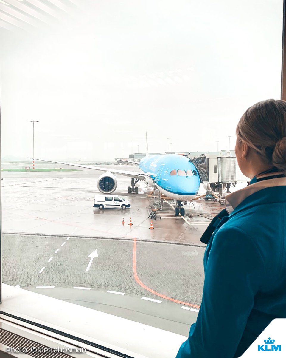 Dreaming of your next destination. 💭 #KLM #travel #nextdestination