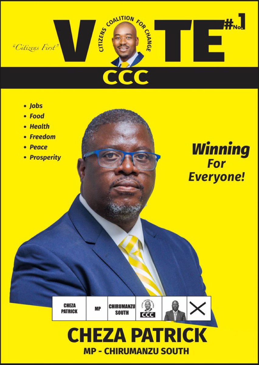 ElaJemapel's tweet photo. Increasingly, CCC elected officials are finding themselves political imprisoners because Mnangagwa is undemocratic and illegitimate! #FreeAllPoliticalPrisoners🇿🇼 #FreeMaureen #FreeCheza #FreeTheChirumhanzu4 #FreeAlice #FreeJobSikhala https://t.co/aoRJUCuNwc