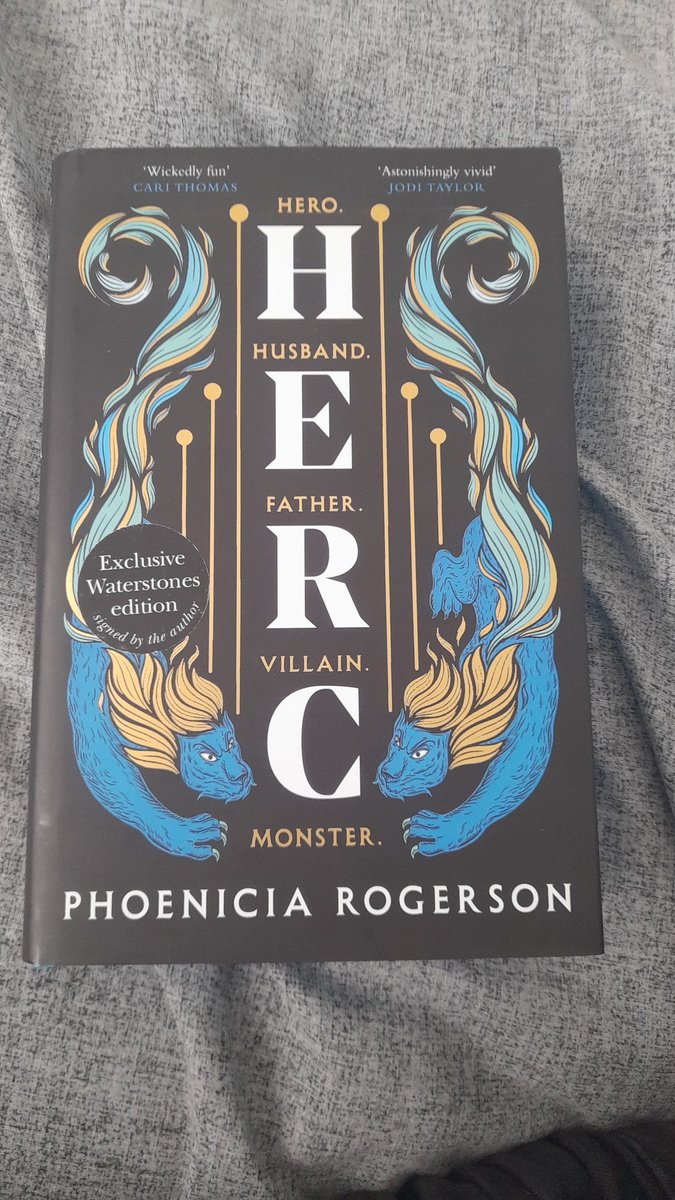 _Connor_Irving_'s tweet image. Just picked up this signed copy of #Herc by @thatphoenicia!
I can&apos;t wait to #read it!