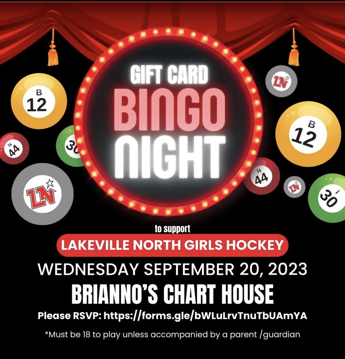 LNgirlshockey's tweet photo. We can't wait to see you next week!  Please help us with planning and RSVP by this Sunday 9/17. Link: https://t.co/iFhAVlg4is https://t.co/sl1gGKZG5f