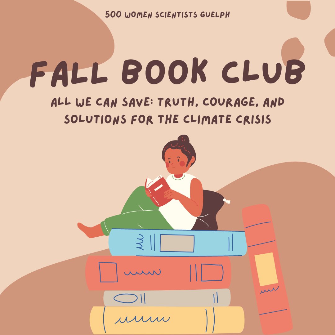 Anyone else struggling with climate anxiety lately? 🫠 This fall we're reading 'All We Can Save: Truth, Courage, and Solutions for the Climate Crisis' in an effort to provide support & uplift people in our community grappling with the climate crisis 🌏 More details below ⬇️