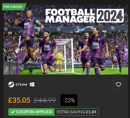 Football Manager 2024 on Steam