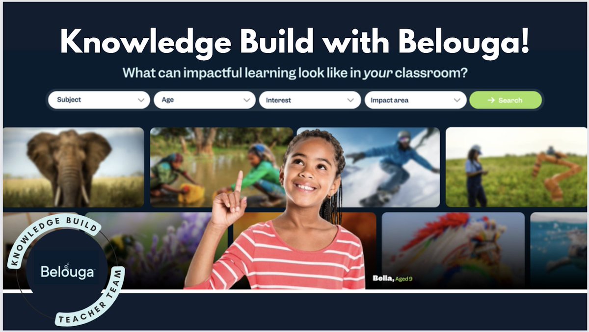 Calling all educators, we're hiring! Join Belouga's Knowledge Build Teacher Team as a content specialist and earn money by creating learning experiences you want to use in your own classroom! More Info: docs.google.com/forms/d/e/1FAI…