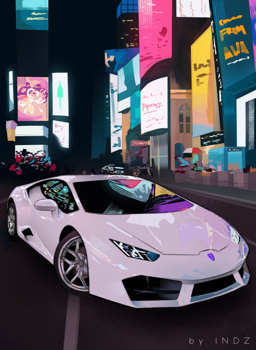 Vroom vroom 🏎️

#IndigoArts #DigitalArt #Environment