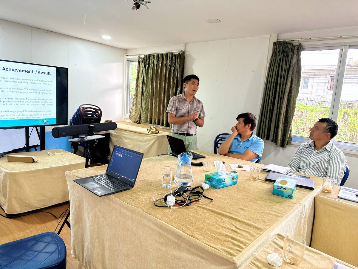 tpo_nepal's tweet photo. TPO Nepal's #programreviewmeeting which was held today, brought together 14 participants representing different projects under one roof to discuss #activities being conducted, #interventions being implemented, #challengesfaced, and ways to resolve those challenges 🏢 https://t.co/mfw8MNEOH9