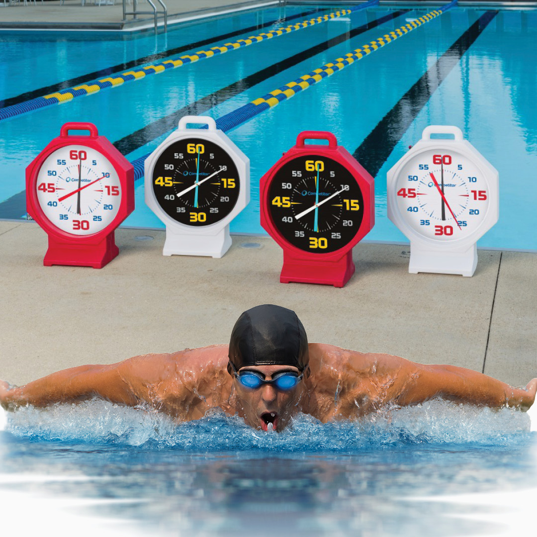 Set up your swim meet facility to be competition ready with new pace clocks! bit.ly/3LcjCye