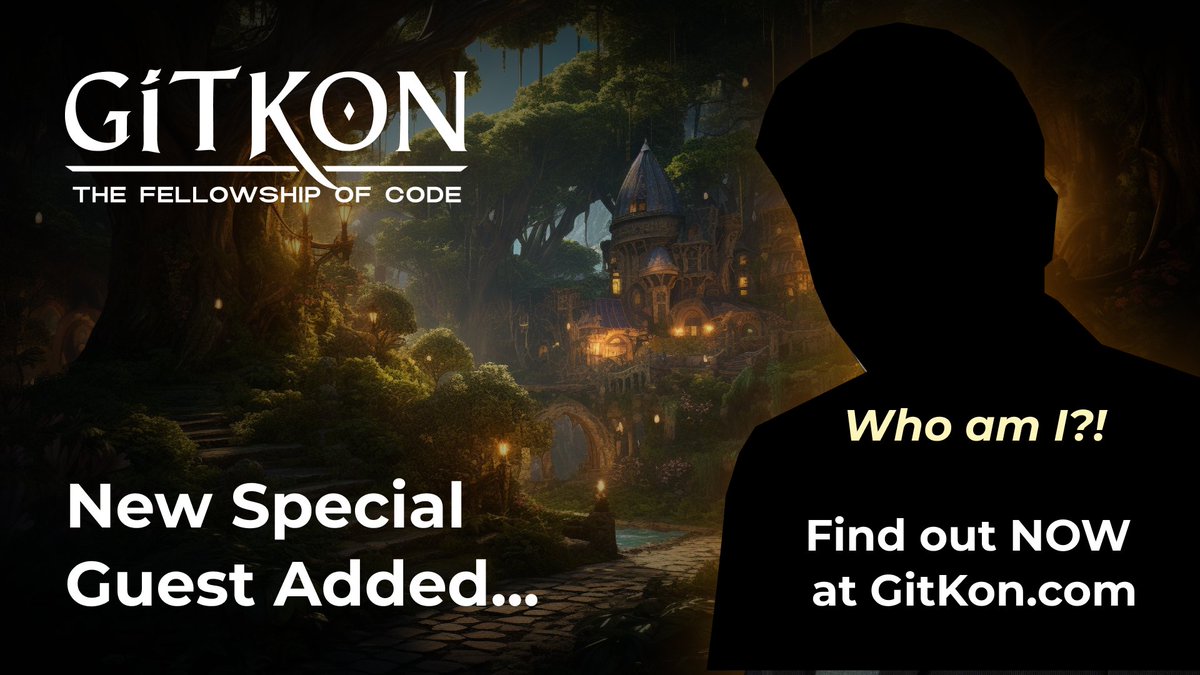 dbor's tweet photo. ❗Huge GitKon Announcement❗A very special guest speaker has been added! Find out who at https://t.co/L9pHKBuPPo. #GitKon #TheFellowshipOfCode #LordOfTheRings @GitKraken https://t.co/5eeZ7dN4PB