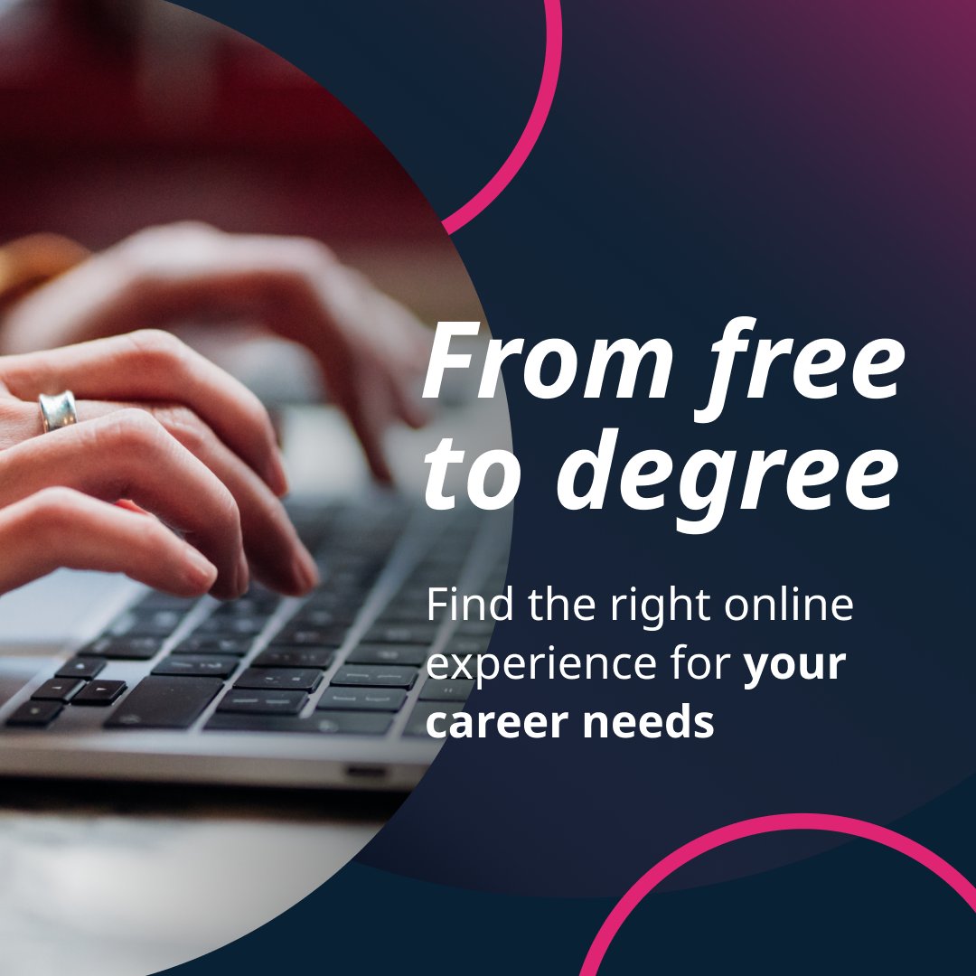 Interested in what else @edXOnline has to offer? As well as our offerings, there is a range of free courses, boot camps, MicroBachelors® and MicroMasters® Programs, and online undergraduate, graduate, and doctorate degrees – all on one platform. bit.ly/3KK2fEV