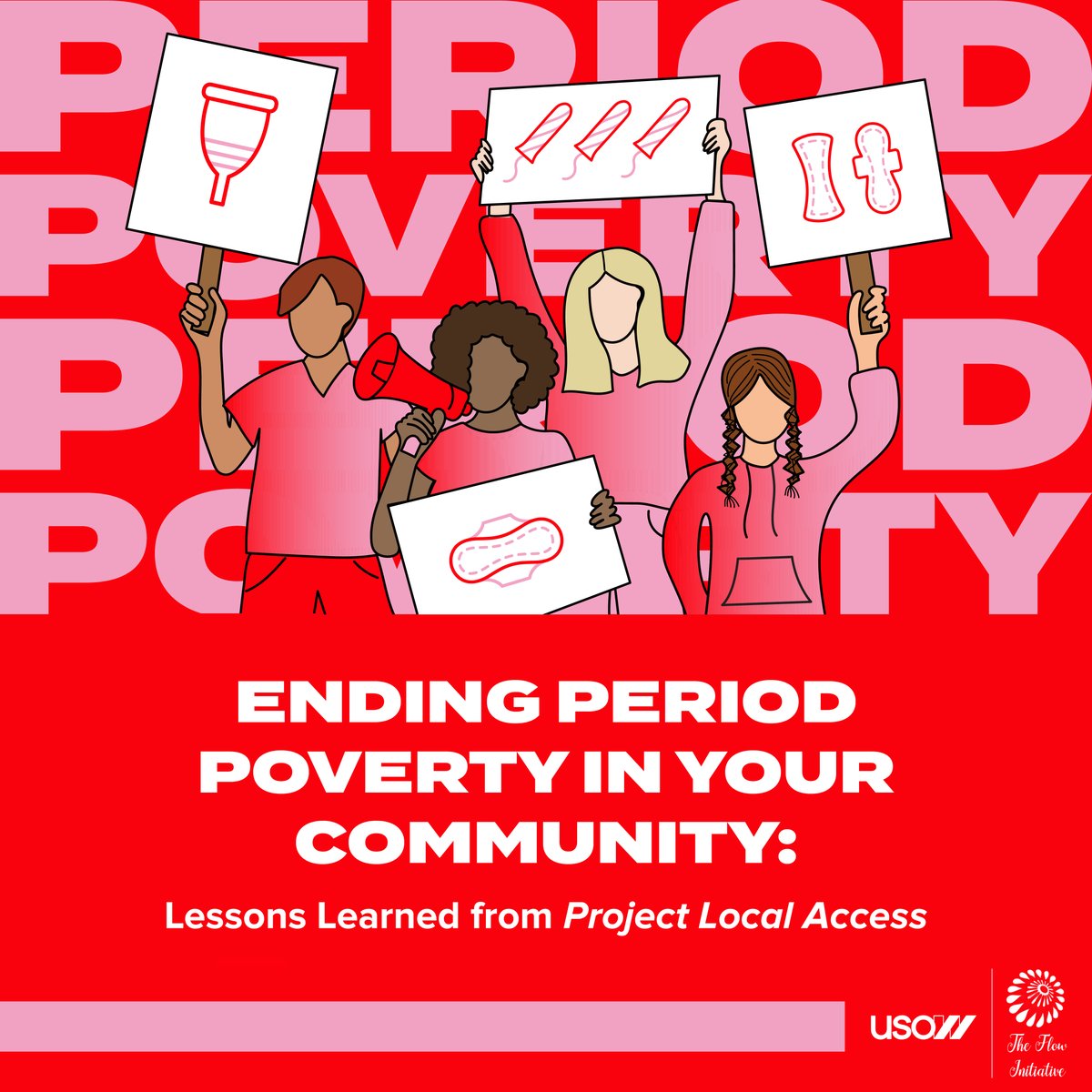 Did you know that 16.9 million people in the U.S. lack sufficient access to menstrual hygiene tools and education? Learn how to partner with your local library to help eliminate period poverty in your community in our new toolkit with @TheFlowInitiative: usowomen.org/projectlocalac…