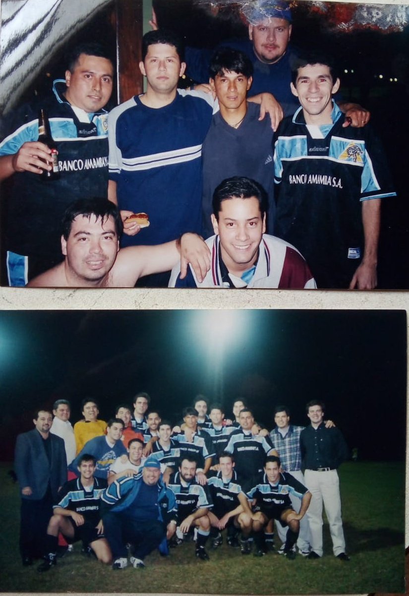 groba2007's tweet photo. @2010MisterChip Aquí con el Peque Benitez cuando jugábamos en la Lazio de py!!!!! https://t.co/4SWqbCsfDh