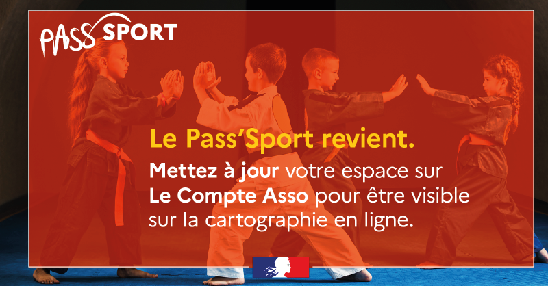 FranceOlympique's tweet photo. [#RentréeSportive2023]

Le #PassSport revient pour la saison 2023/2024 ! 🙌

Vous êtes une association ou une structure sportive ?

Les CDOS/CROS/CTOS sont pleinement mobilisés pour vous accompagner dans la mise en place du #PassSport. 💫⤵️