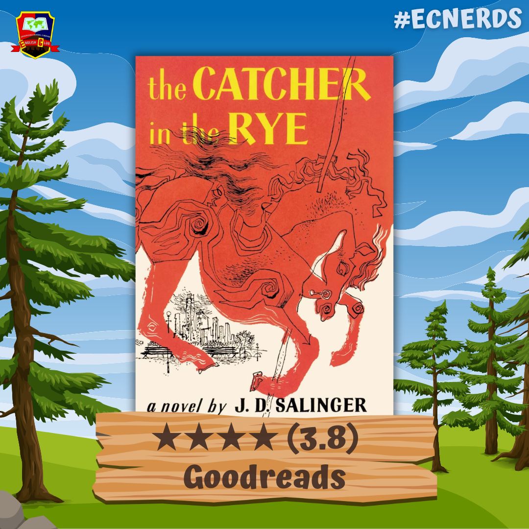 EnglishClub5's tweet photo. Hello, ECtizens! 👋
It's time for #ECNerds 📚 ‼️

This week's book recommendation is

🪓The Catcher In The Rye🪓 https://t.co/cBOfd5JqOI
