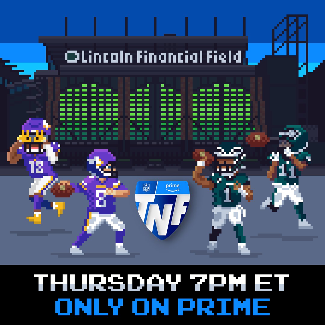 It's going down at The Linc. #TNFonPrime