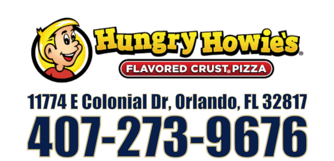 UHS Football (@uhscougars_fb) on Twitter photo ‼️Special Teams Player of the Week, sponsored by <a href="/hungryhowies/">Hungry Howie's 🍕</a>, is Isaiah Ekpo‼️
Hungry Howies is a proud sponsor of UHS football! Call 407-273-9676 for Wacky Wednesday deals! Lg pepperoni, subs, pasta, salsa & reg salads $7.99! Pick up at 11774 E Colonial Dr! ‼️Special Teams Player of the Week, sponsored by <a href="/hungryhowies/">Hungry Howie's 🍕</a>, is Isaiah Ekpo‼️
Hungry Howies is a proud sponsor of UHS football! Call 407-273-9676 for Wacky Wednesday deals! Lg pepperoni, subs, pasta, salsa & reg salads $7.99! Pick up at 11774 E Colonial Dr!