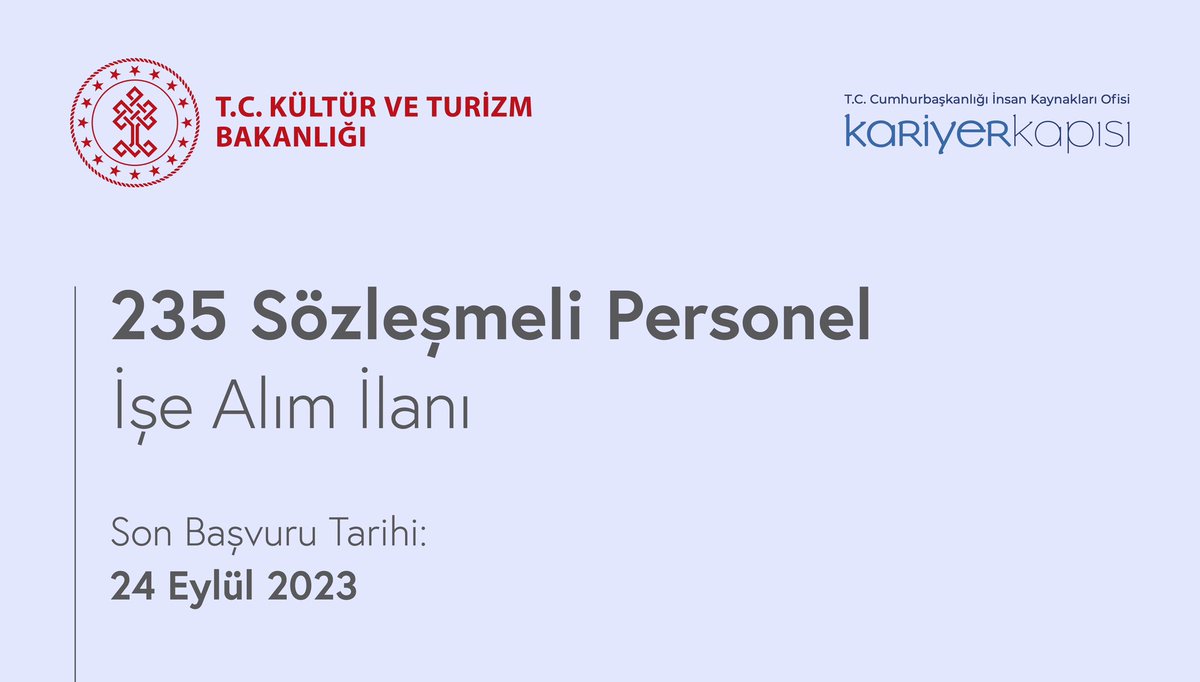Bu hafta #KariyerKapısı’nda ilgini çekebilecek 3 ilan!

Detaylar ve başvuru e-insan mobil uygulamasında. 🔗 onelink.to/e-insan 

@tccbiko <a href="/kariyerkapisi/">Kariyer Kapısı</a>