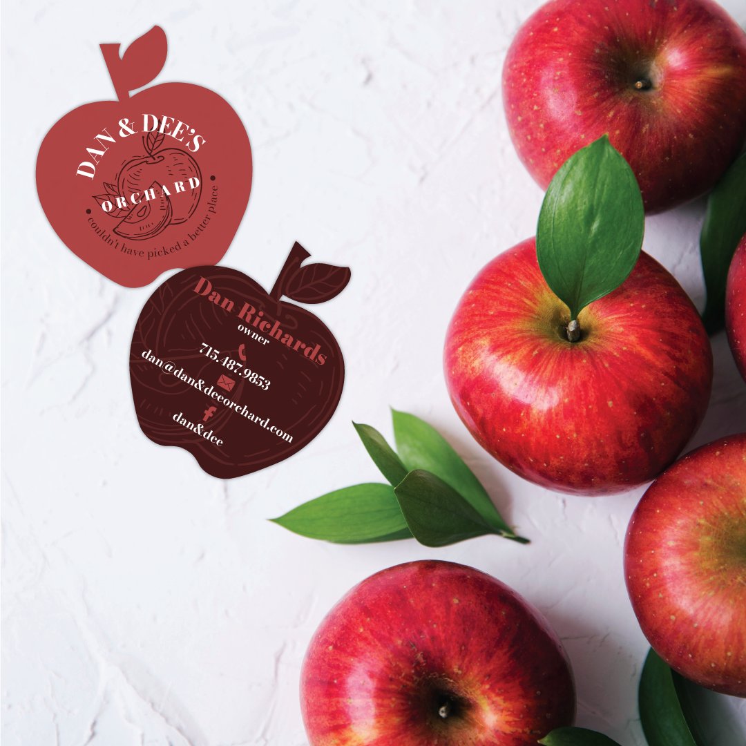 🍎 Stand out from the crowd with custom business cards shaped like juicy apples! With a crisp design that leaves a lasting impression, it's time to take a bite into success! Connect with us today and let your business shine! ✨ #BusinessCards #CustomDesigns #StandOutFromTheRest
