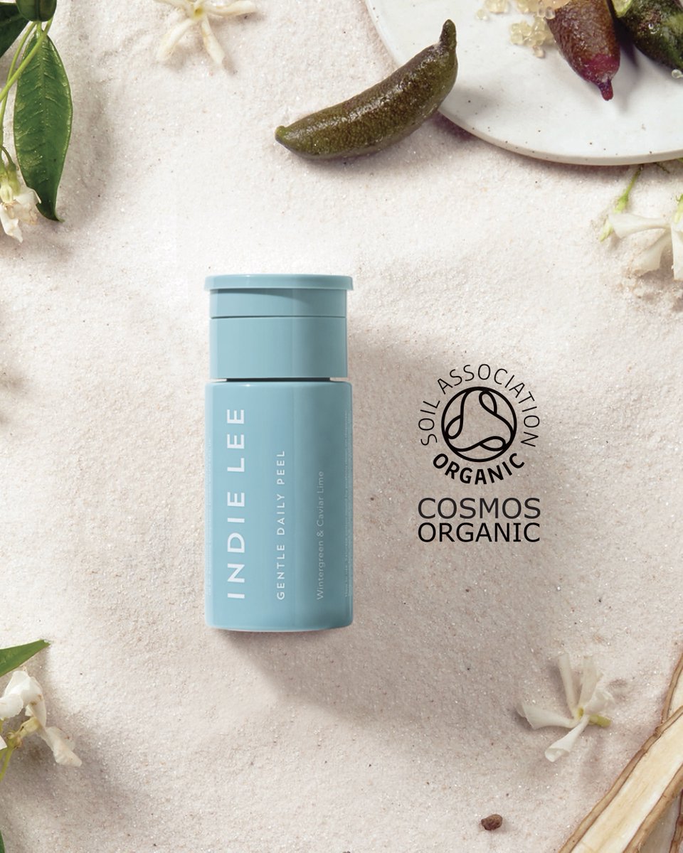 In celebration of the Soil Associations Organic Beauty and Wellbeing week we are highlighting our COSMOS Organic Certified Gentle Daily Peel!

The Soil Associations COSMOS certification ensures the whole production process and product have been assessed against a rigorous, third-