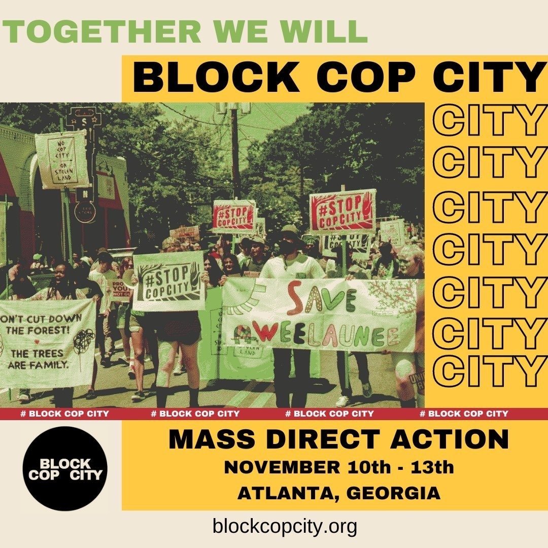On the heels of repressive RICO charges and bold action by faith leaders, we are excited to support #BlockCopCity. 

This November, the people will take matters into their own hands. Plug in:

blockcopcity.org