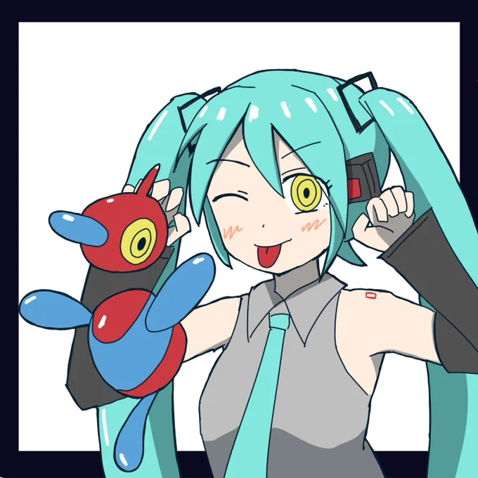 ポリゴンZと一緒にバグってるミクさん(ノーマル)を見たかった。 