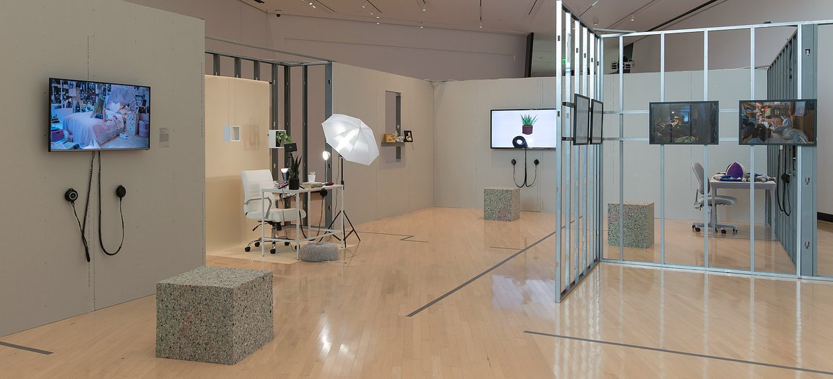 ronaldscottT's tweet photo. There is a new art review written by Jonathan Rinck, Shouldn’t You Be Working? @ MSU Broad Museum.
https://t.co/hdcWZdBlLl  #detroit #art #BroadMuseum https://t.co/bTh71a9TJD