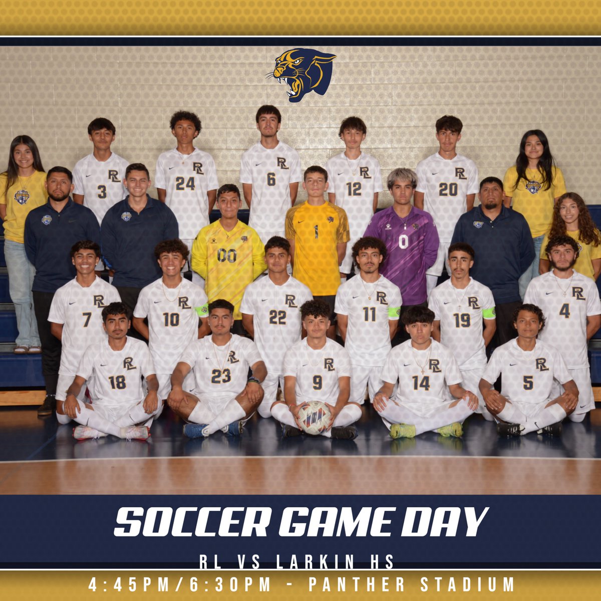 Round Lake Athletics (@athleticsrl) on Twitter photo Tonight our Panthers host Larkin HS in boys soccer! Come cheer on our Panthers! Reminder - Students must have zero detentions, an ID to enter and no backpacks. <a href="/RlvarsityS/">Round Lake Boys Soccer</a> #WeAreRL #PantherPRIDE Tonight our Panthers host Larkin HS in boys soccer! Come cheer on our Panthers! Reminder - Students must have zero detentions, an ID to enter and no backpacks. <a href="/RlvarsityS/">Round Lake Boys Soccer</a> #WeAreRL #PantherPRIDE