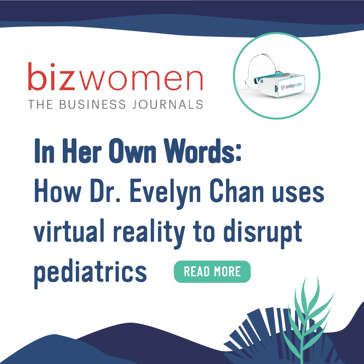 On <a href="/BizWomen/">Bizwomen</a>, Smileyscope CEO and co-founder, Dr. Evelyn Chan, writes, "Through my experiences as a healthcare entrepreneur, I've come to understand how entrepreneurship can drive innovation in healthcare and improve patient outcomes."
Read more here: shorturl.at/krIT1