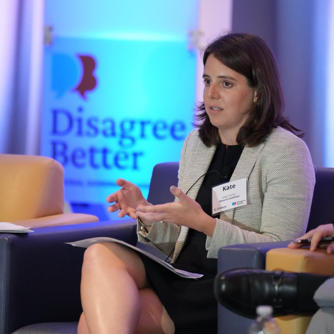 NatlGovsAssoc's tweet photo. The #DisagreeBetter Convening discussed ways to correct the perception gap during a discussion Ryan Stowers with @ckochfoundation is moderating with experts from @Moreincommon_, @PRL_Tweets &amp; @StartsWithUs. Learn more:  https://t.co/HwmtA2EZfC https://t.co/USQRqWnu0k