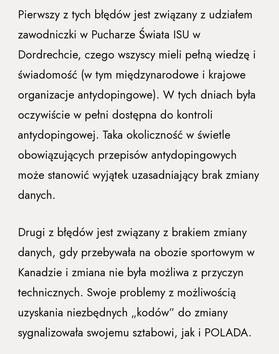 PawelHochstim's tweet photo. @WojNow_sport @KamilKolsut @micha_rynkowski @LukaszJachimiak @pzls_pl @NMaliszewska To fragment dotyczący tej sprawy https://t.co/npUeX57q06