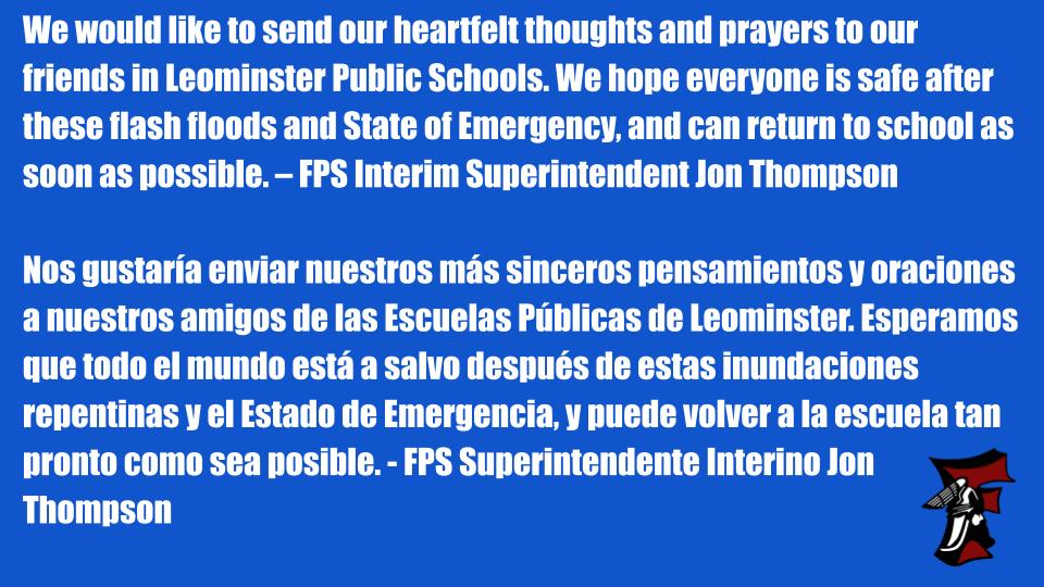 Fitchburg Schools (@fitchburgps) on Twitter photo 