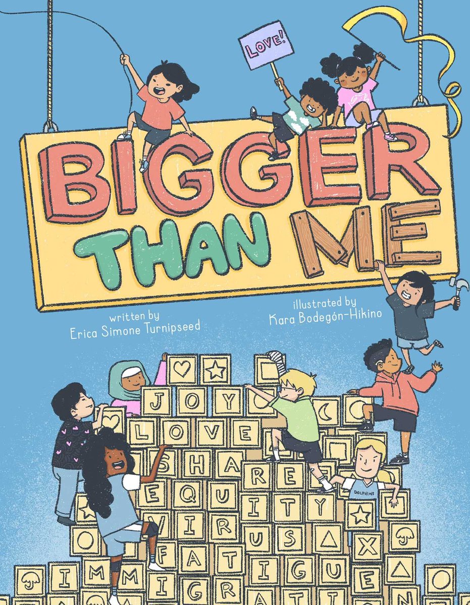 Black Children's Books and Authors (BCBA) (@bcbooksauthors) on Twitter photo 🎉🙌🏿Happy #BookBirthday🙌🏿🎉
📖BIGGER THAN ME
Erica Simone Turnipseed <a href="/TurnipseedErica/">Erica Simone Turnipseed (she/her)</a>, Kara Bodegón-Hikino <a href="/karabodegon/">Kara Bodegón-Hikino</a>, Caitlyn Dlouhy Books <a href="/AtheneumBooks/">Atheneum</a>
Congrats!!!
#OurStoriesMatter 🎉🙌🏿Happy #BookBirthday🙌🏿🎉
📖BIGGER THAN ME
Erica Simone Turnipseed <a href="/TurnipseedErica/">Erica Simone Turnipseed (she/her)</a>, Kara Bodegón-Hikino <a href="/karabodegon/">Kara Bodegón-Hikino</a>, Caitlyn Dlouhy Books <a href="/AtheneumBooks/">Atheneum</a>
Congrats!!!
#OurStoriesMatter