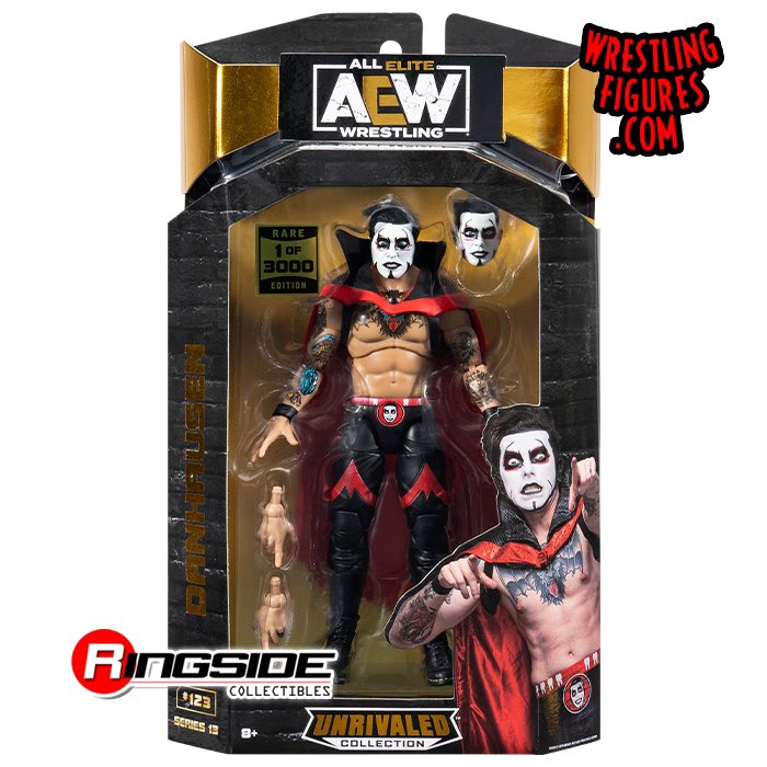 Ringside Collectibles on X: Danhausen RARE 1 of 3000 #AEW Unrivaled 13 New  Images! #RingsideCollectibles #WrestlingFigures #AllEliteWrestling  #Jazwares #AEWDynamite #AEWRampage #AEWCollision #AEWUnrivaled #Danhausen   / X