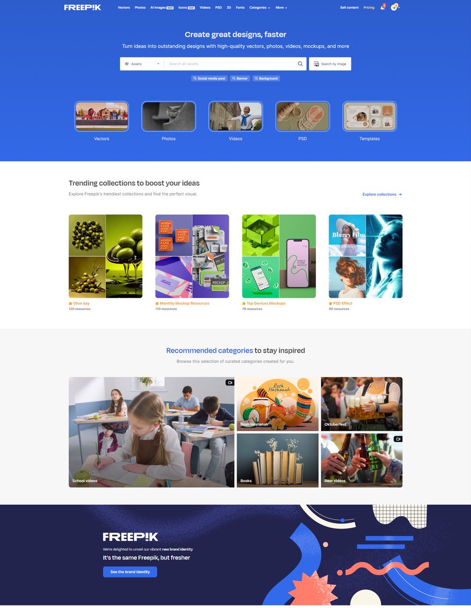 dejizeal's tweet photo. Change is in the air, &amp; it's all about evolution &amp; innovation. Freepik, our go-to source for logo mockups &amp; usable vectors, has unveiled a brand new look! 🚀

Freepik has transitioned from its iconic logo icon to a sleek word mark.what do you think about this #designers
@freepik https://t.co/rNX0Z77vPY