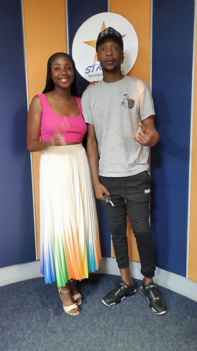 DumiMthombeni's tweet photo. Yesterday we were at @StarfmZimbabwe for #BLOT’S first radio interview since his acquittal - with @kvgroyalty & @ndinibabavako. He shared his personal life experience with Crystal Meth (#mutoriro) prior to his arrest; how it affected his life, music & lessons learnt.BLOT IS BACK! https://t.co/NTdFnZ3YFb