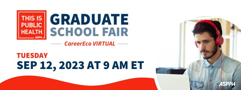 Join us now at the TIPH Virtual Event: tiph.co/sept12fair23 Are you interested in pursuing a graduate degree in public health? In this free virtual event (9 am - 5 pm ET) you will chat with admission staff, students, and faculty from 60+ programs!
