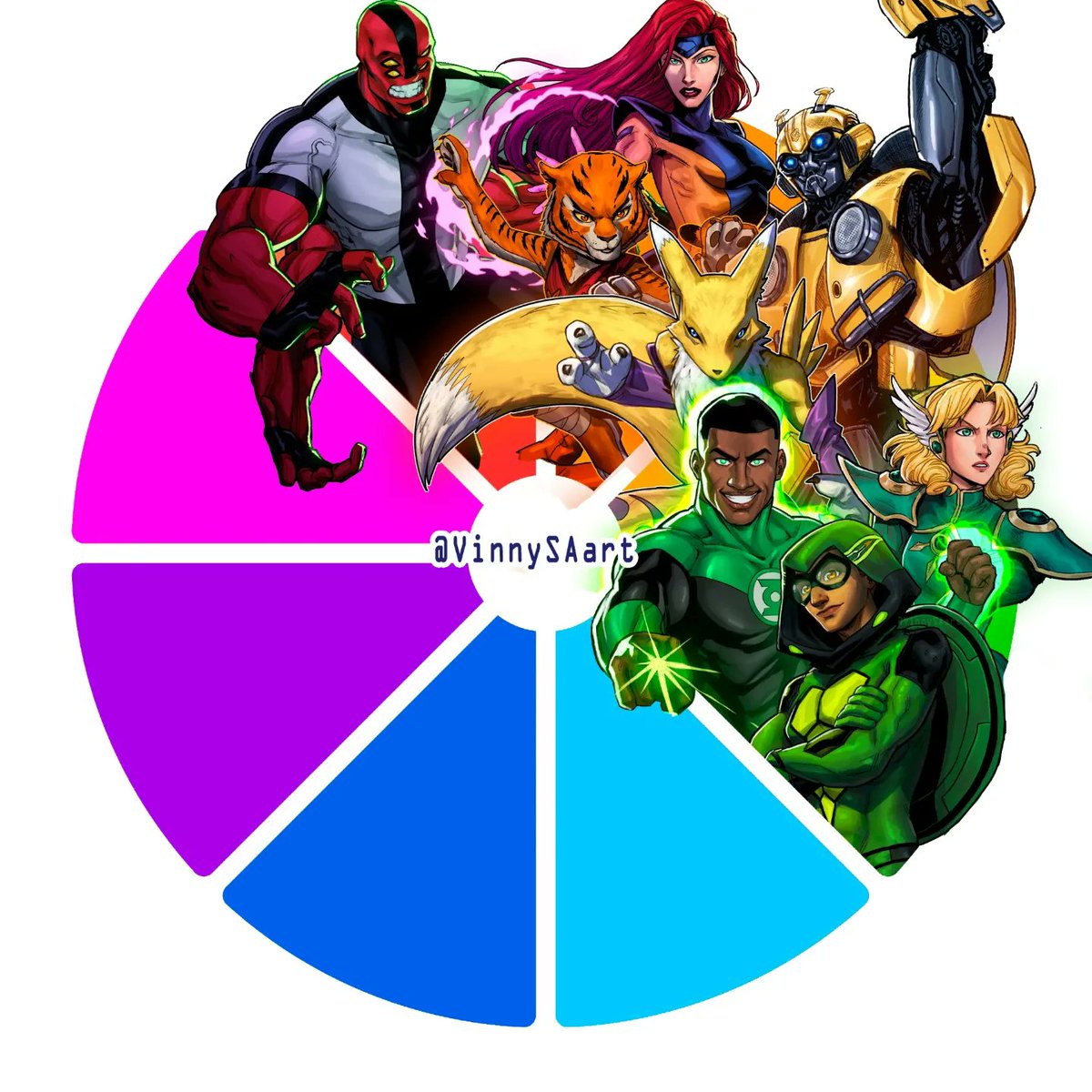 VinnySAart's tweet image. Mais #Colorchallenge 💚