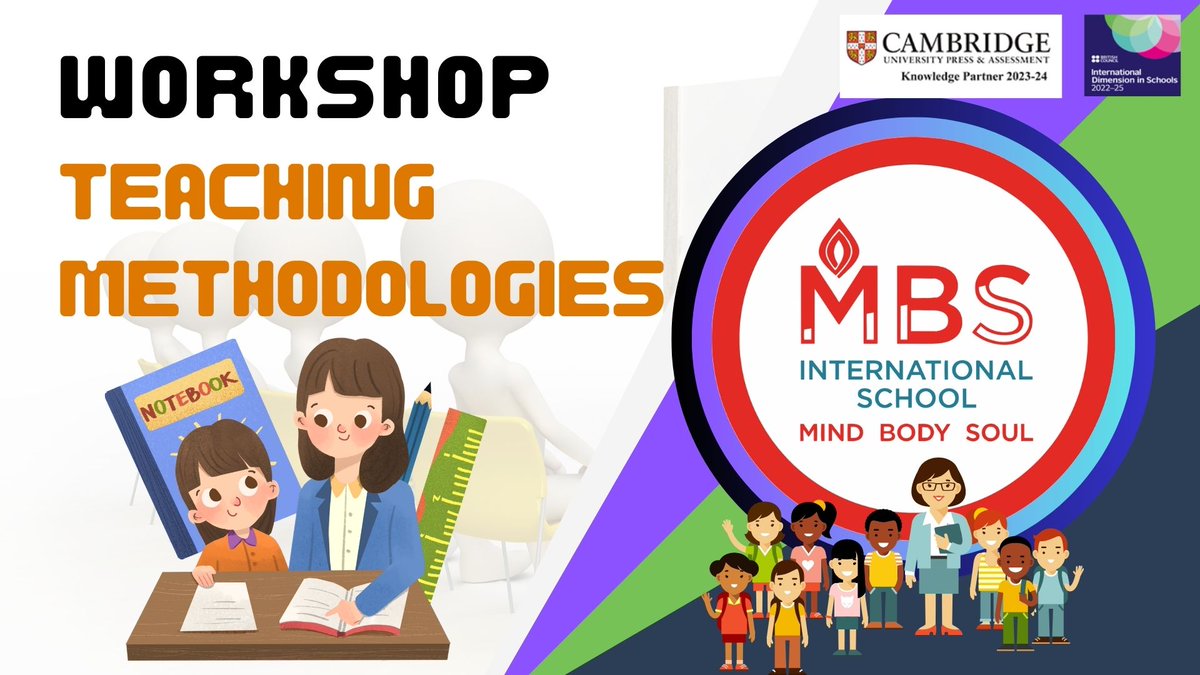 SchoolMbs's tweet photo. #Teaching #Methodologies #Workshop #Education #Pedagogy #Learning #TeacherTraining #InnovativeTeaching #EffectiveTeaching #TeachingStrategies #EducationalMethods #TeacherDevelopment #TeachingTechniques #StudentEngagement #LearningStyles #TeachingSkills #ProfessionalDevelopment https://t.co/MUcuspUfn7