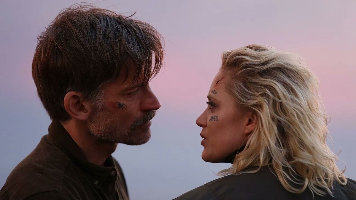 It might be based on a true story, but it's still an offensively stupid film. Talented Nikolaj Coster Waldau and Maika Monroe are too good for this crap.😒 #GodIsABullet #thriller #NikolajCosterWaldau #MaikaMonroe