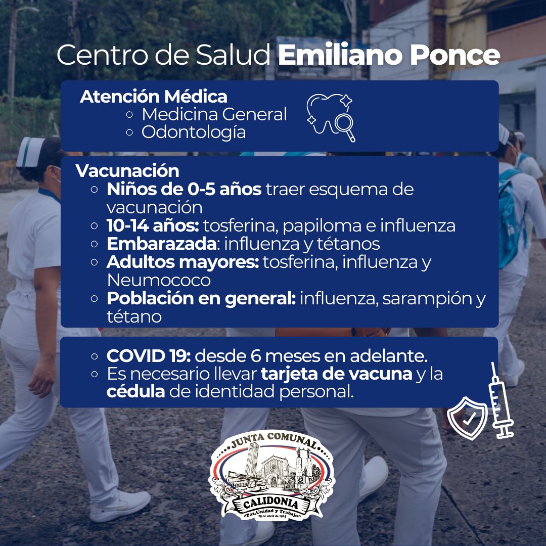 ¡Este Sábado 16 de Septiembre de 8:00 a.m. a 1:00 p.m. te esperamos en la Feria de alimentos, salud y servicios en #Calidonia, Calle 24 Marañon! 🙌🏼 Acompáñanos para pruebas de glicemia, cuidado bucal, trámites vehiculares, reciclaje y más. ¡No te lo pierdas! #Salud #Panamá