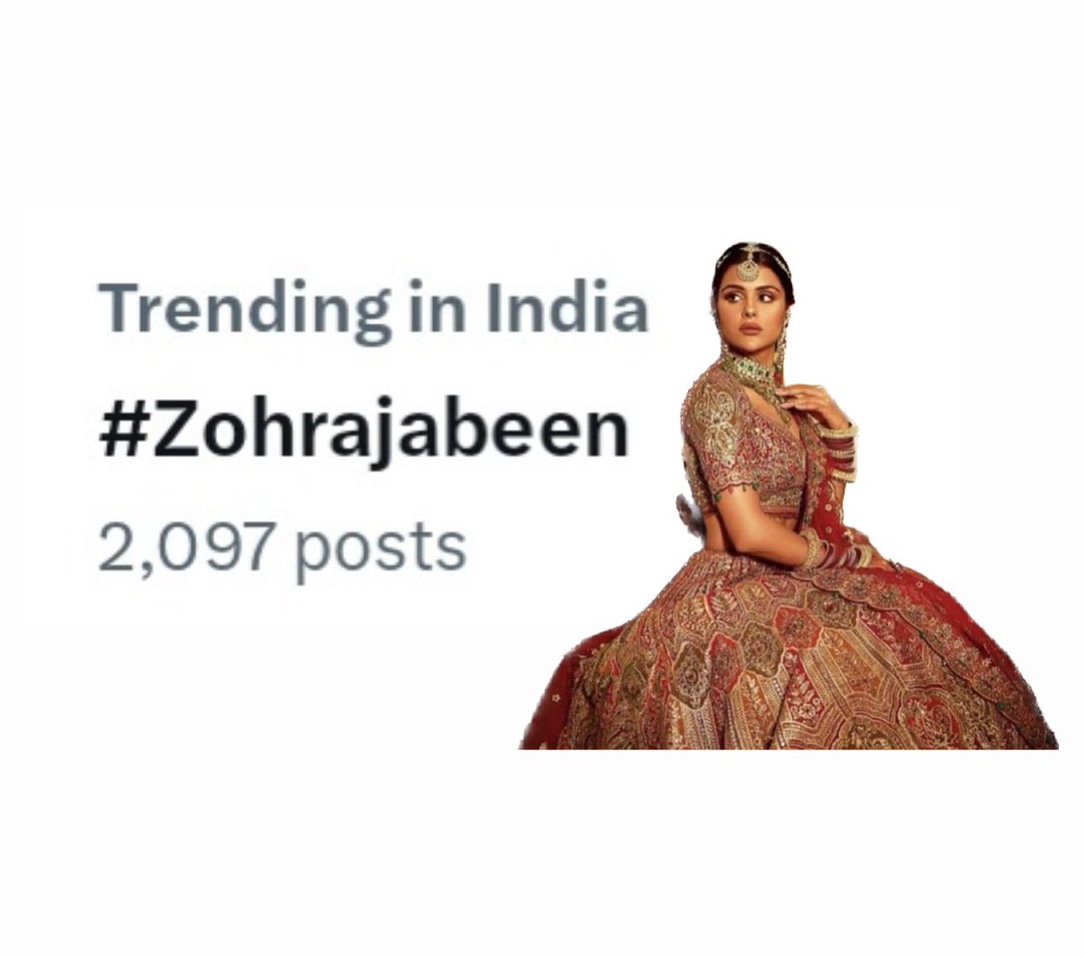 Royal hai royal ❤️‍🔥❤️‍🔥 

ZOHRAJABEEN POSTER OUT
#Zohrajabeen
#PriyankaChaharChoudharyᅠ
