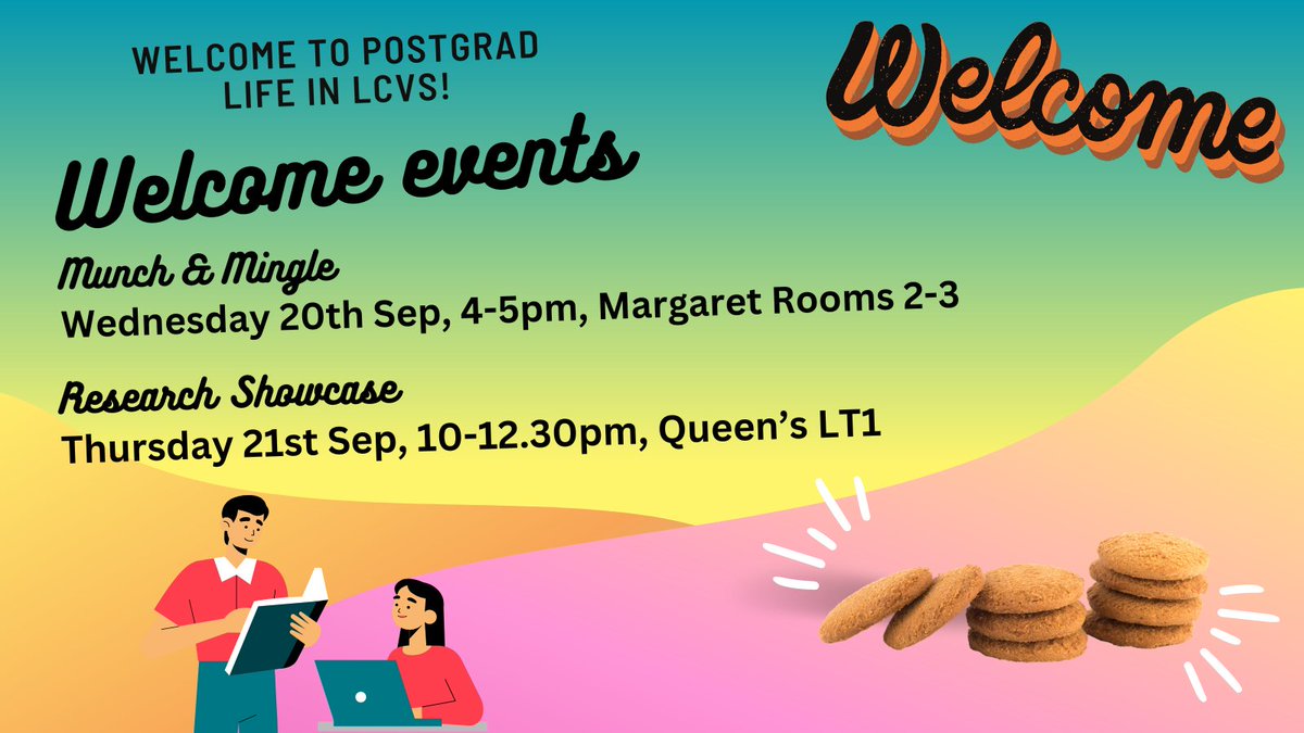Exeter ML Postgrads (@exemodlangspgs) on Twitter photo New and returning Postgraduate (taught and research) students in Languages, Cultures and Visual Studies...we look forward to welcoming you to one (or both) our welcome events next week!
😊 All welcome <a href="/ExeterModLangs/">Exeter Modern Languages & Cultures</a> <a href="/ExeterGuild/">Exeter Guild</a> New and returning Postgraduate (taught and research) students in Languages, Cultures and Visual Studies...we look forward to welcoming you to one (or both) our welcome events next week!
😊 All welcome <a href="/ExeterModLangs/">Exeter Modern Languages & Cultures</a> <a href="/ExeterGuild/">Exeter Guild</a>