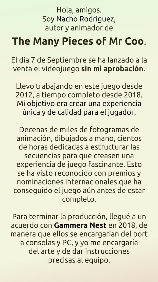 Mr.Coo • Nacho Rodríguez • tweet media