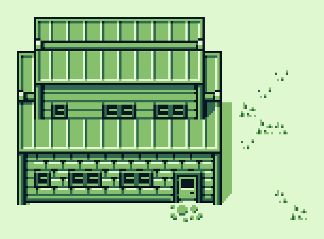 html_line's tweet image. Testing a new tileset. 
#2bit #pixelart