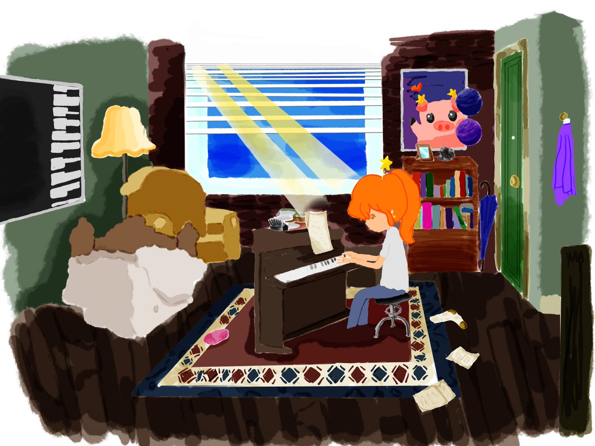 요새는 나나양 방송보면서
방송에서 생각나는 것들을
그리는게 나의 일상이 되어가고 있다

좋아하는 사람을 좋아하는 취미로
표현하는 이 취미가 너무 좋다