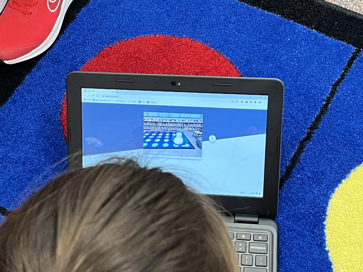 LakesLibrary's tweet image. Thank you @DaringLibrarian After updating our Pokémon Go codes we had a successful morning navigating and identifying various locations within our library. #ourhcpslibrary @marbarwick