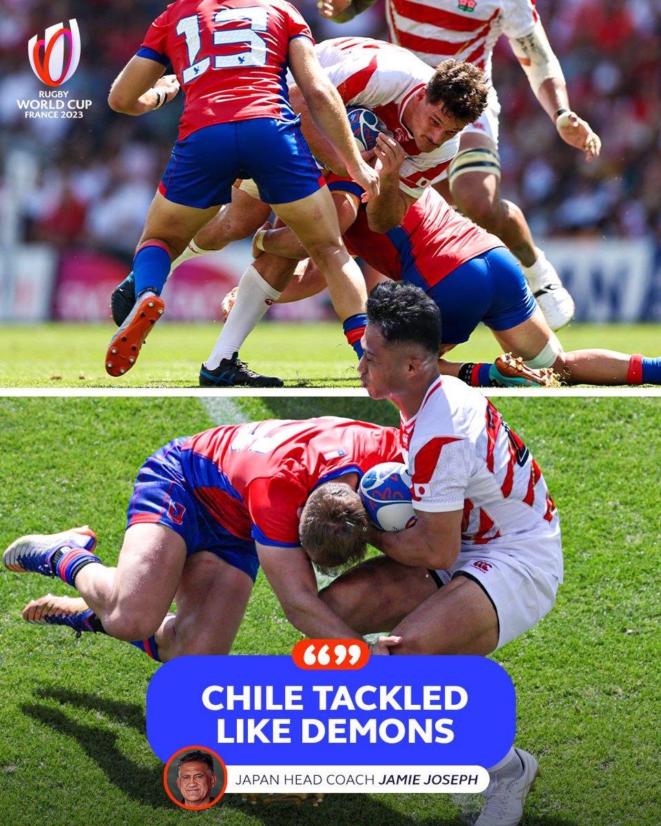 Even <a href="/Condores_rugby/">Condores.rugby</a>'s opponents were impressed with their strength 💪

#RWC2023 | #JPNvCHI