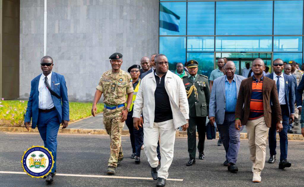 SolomonJamiru's tweet photo. For global peace and security, and for #Agenda2030 our leader @PresidentBio heads to New York for #UNGA78 .As elected non-permanent member of the UN Security Council, Sierra Leone’s voice matters in maintaining a stable world order. My nation swells with pride. https://t.co/MV48KaIryW