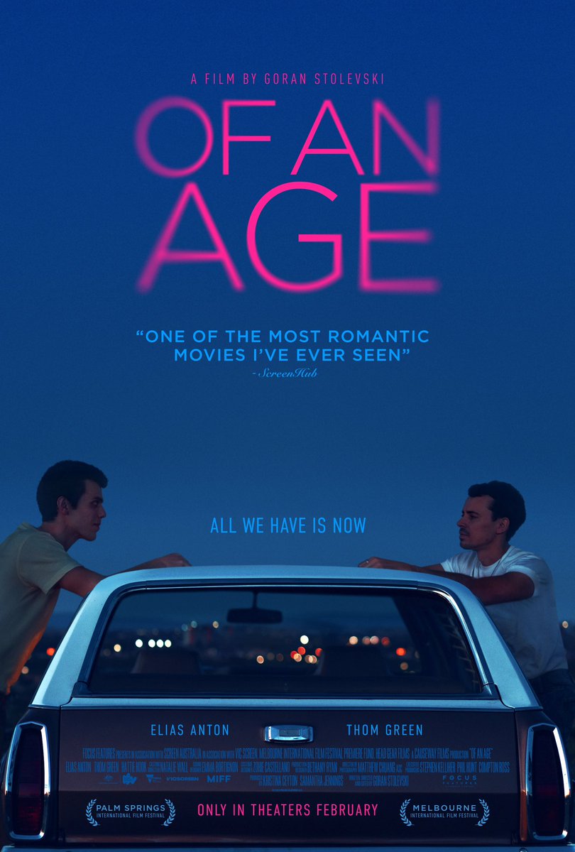 EmilioPonz's tweet photo. #OfAnAge
Film recchio australiano, che per certi versi ricorda Weekend, che io continuo a dire è stato uno spartiacque nella cinematografia esiste un prima e un dopo Weekend. Of An Age è ben girato, ben raccontato, ma sta grande passione non m’ha convinto fino in fondo.
Voto: 7- https://t.co/hhamkiMKl6
