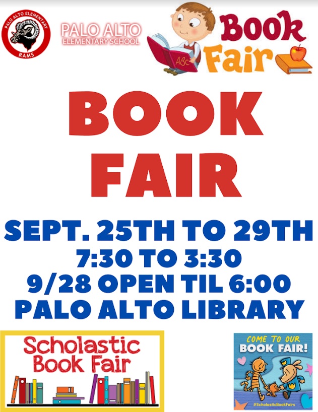 Palo Alto Book Fair is coming soon.